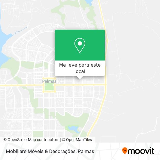 Mobiliare Móveis & Decorações mapa