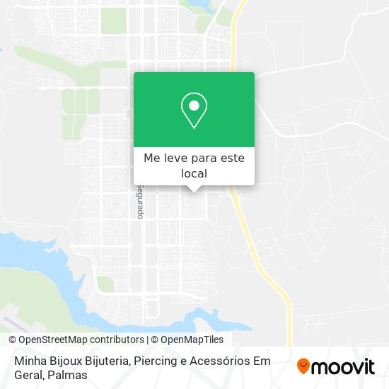 Minha Bijoux Bijuteria, Piercing e Acessórios Em Geral mapa