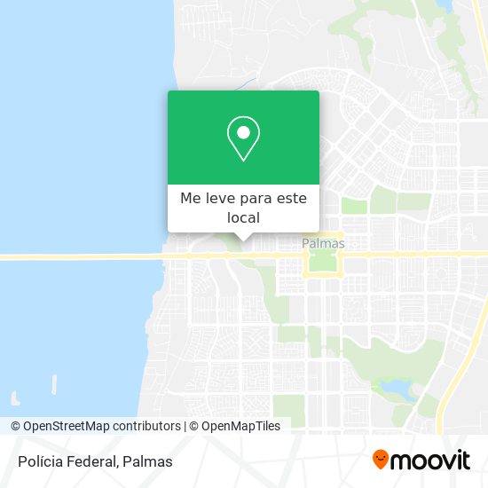 Polícia Federal mapa