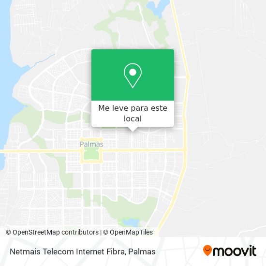 Netmais Telecom Internet Fibra mapa