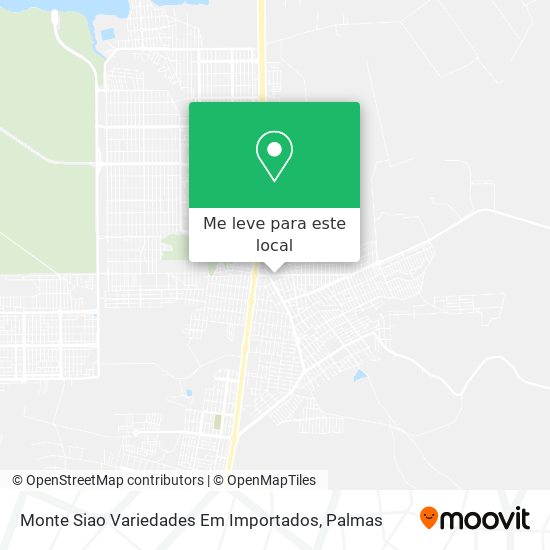 Monte Siao Variedades Em Importados mapa