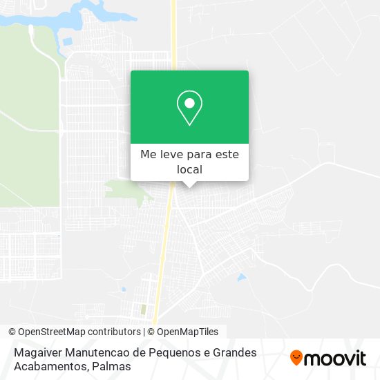 Magaiver Manutencao de Pequenos e Grandes Acabamentos mapa