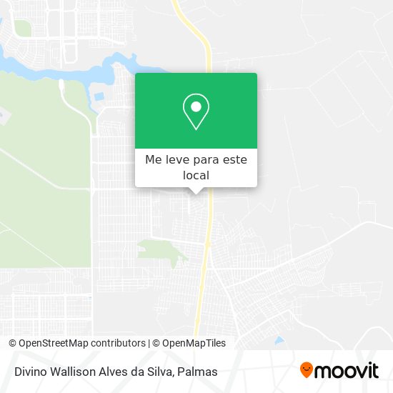 Divino Wallison Alves da Silva mapa