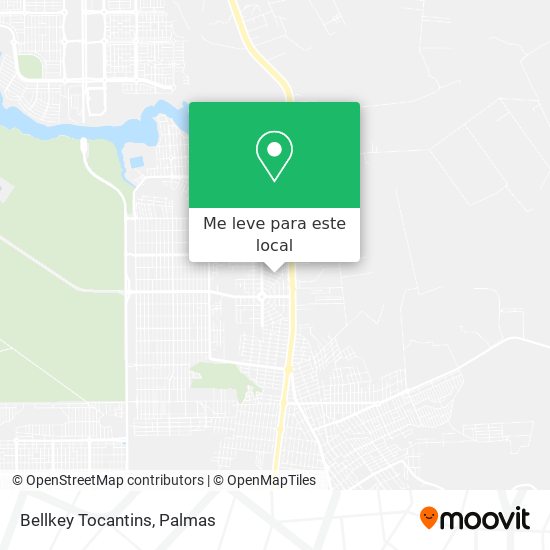 Bellkey Tocantins mapa