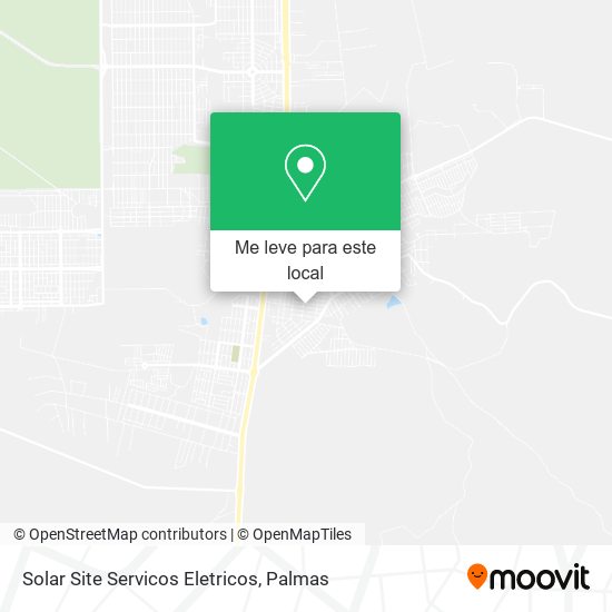 Solar Site Servicos Eletricos mapa