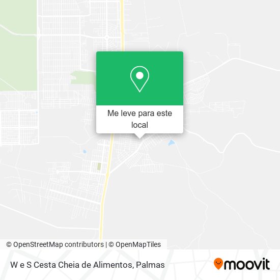 W e S Cesta Cheia de Alimentos mapa