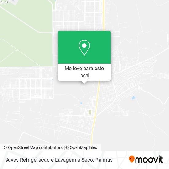 Alves Refrigeracao e Lavagem a Seco mapa