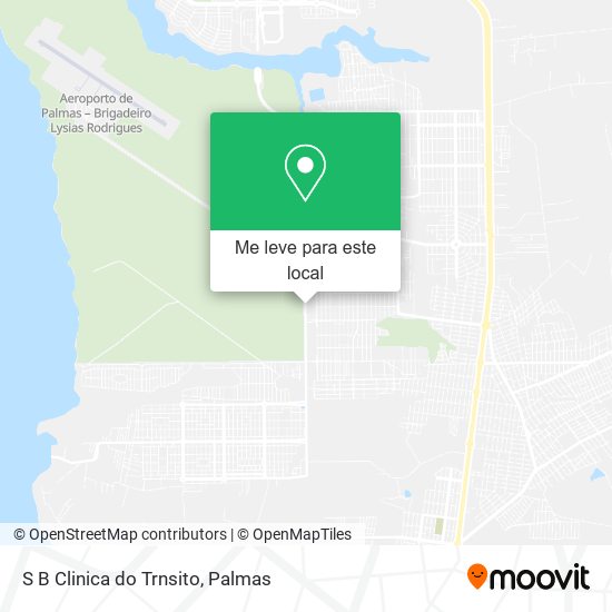 S B Clinica do Trnsito mapa