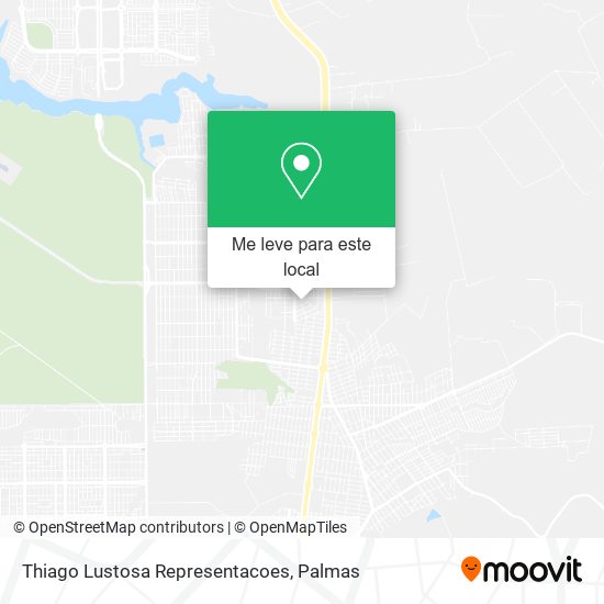 Thiago Lustosa Representacoes mapa