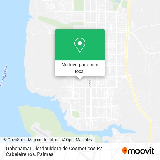 Gabenamar Distribuidora de Cosmeticos P/ Cabeleireiros mapa