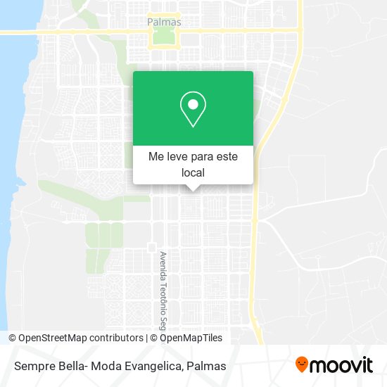 Sempre Bella- Moda Evangelica mapa