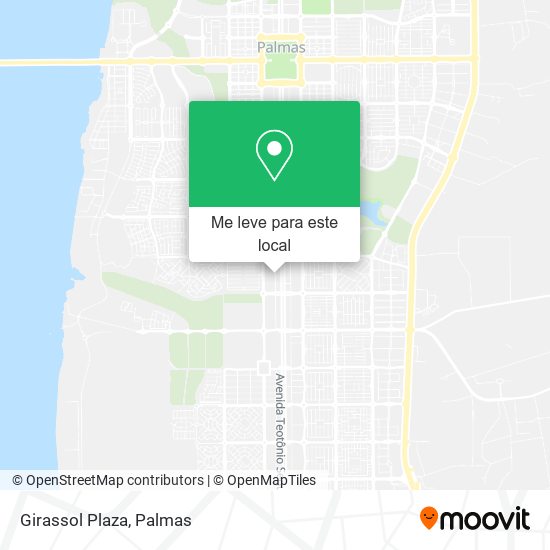 Girassol Plaza mapa