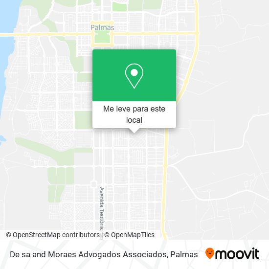 De sa and Moraes Advogados Associados mapa