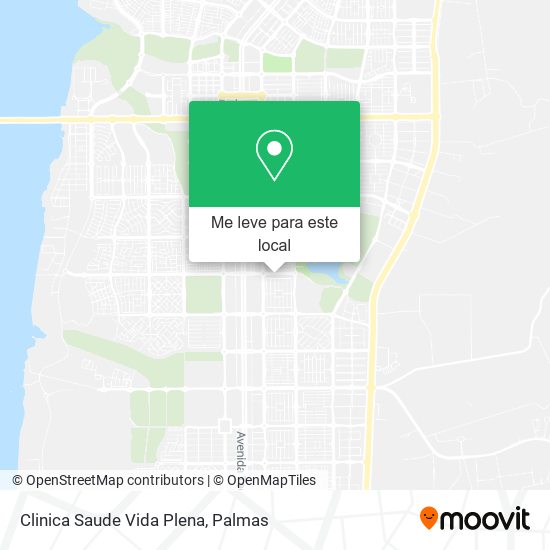 Clinica Saude Vida Plena mapa