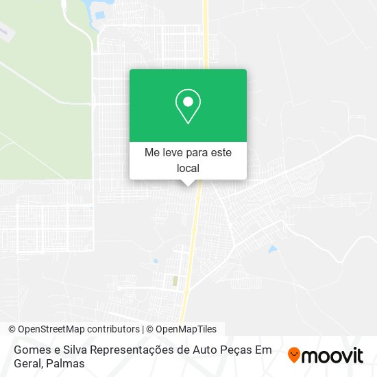 Gomes e Silva Representações de Auto Peças Em Geral mapa