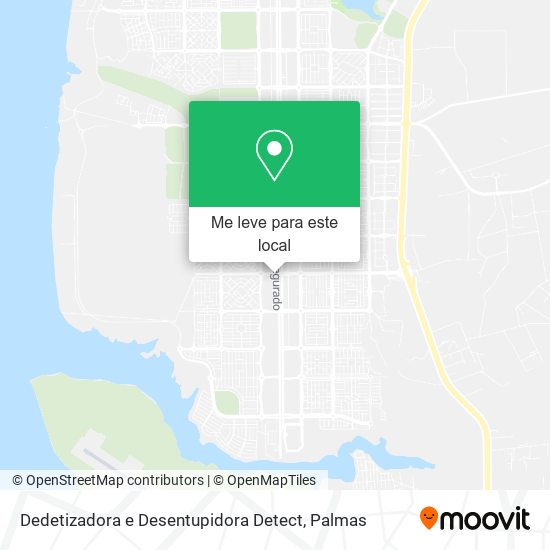 Dedetizadora e Desentupidora Detect mapa