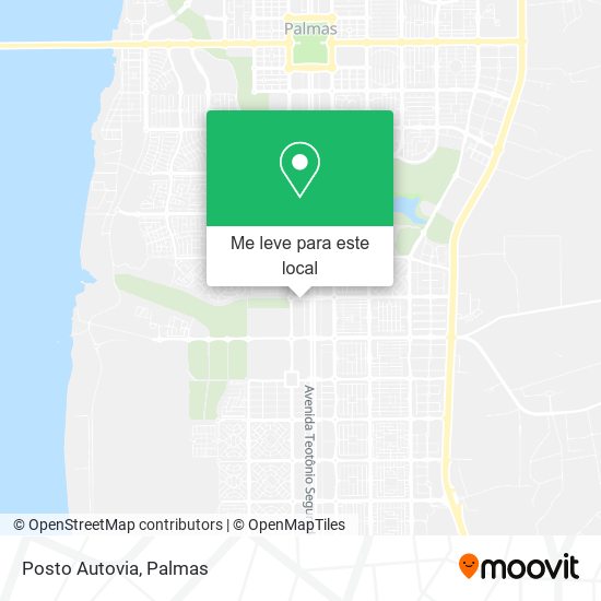 Posto Autovia mapa