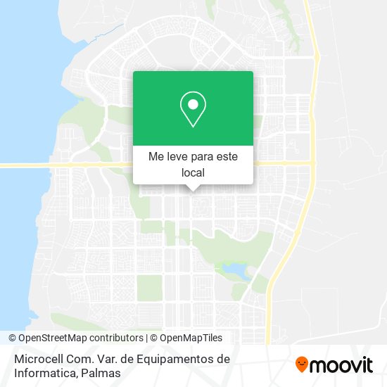 Microcell Com. Var. de Equipamentos de Informatica mapa