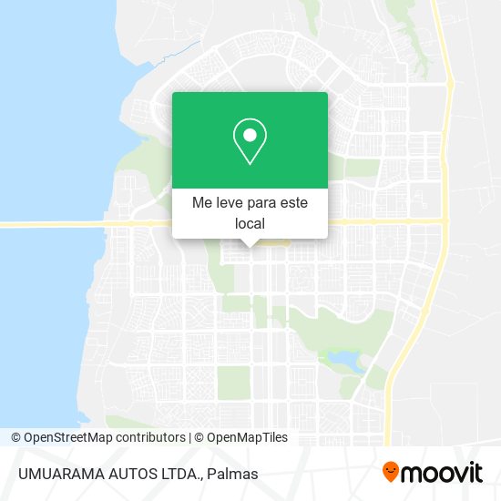 UMUARAMA AUTOS LTDA. mapa