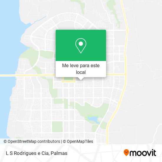 L S Rodrigues e Cia mapa