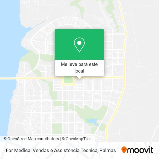 For Medical Vendas e Assistência Técnica mapa
