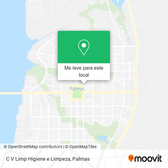 C V Limp Higiene e Limpeza mapa