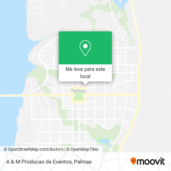 A & M Producao de Eventos mapa