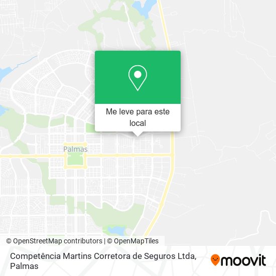 Competência Martins Corretora de Seguros Ltda mapa