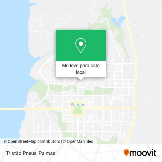 Tristão Pneus mapa