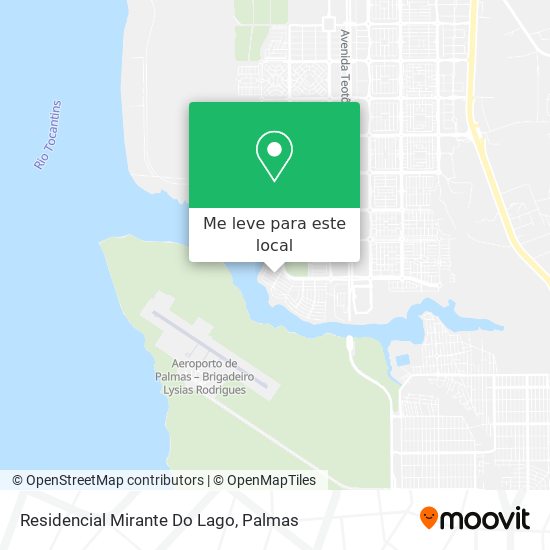 Residencial Mirante Do Lago mapa