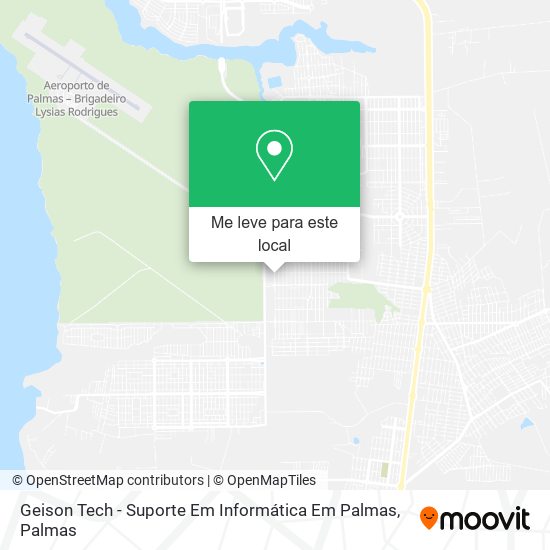 Geison Tech - Suporte Em Informática Em Palmas mapa