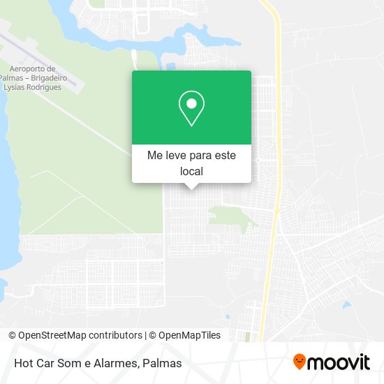 Hot Car Som e Alarmes mapa