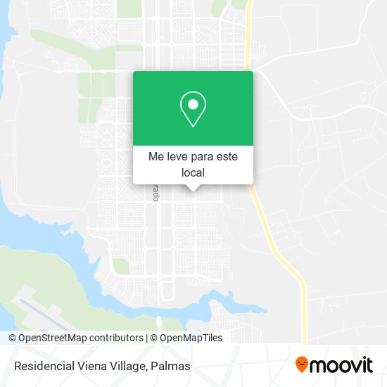 Residencial Viena Village mapa