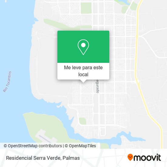 Residencial Serra Verde mapa