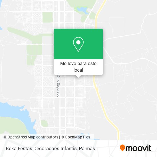 Beka Festas Decoracoes Infantis mapa