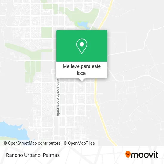 Rancho Urbano mapa