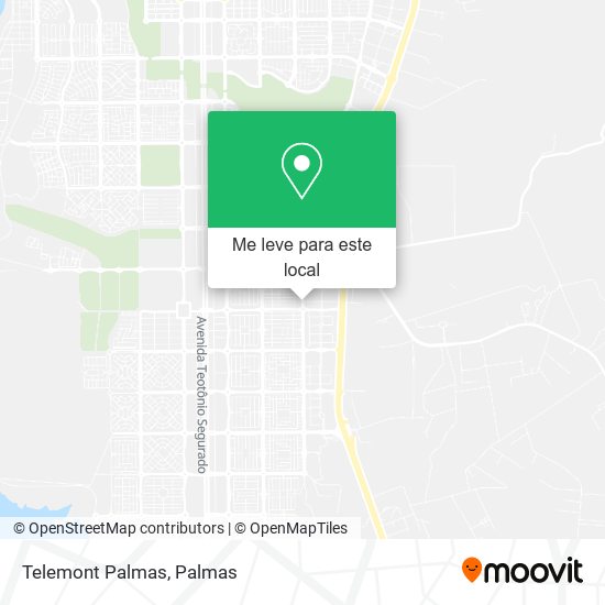 Telemont Palmas mapa