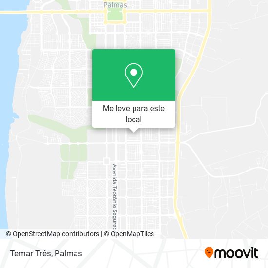 Temar Três mapa