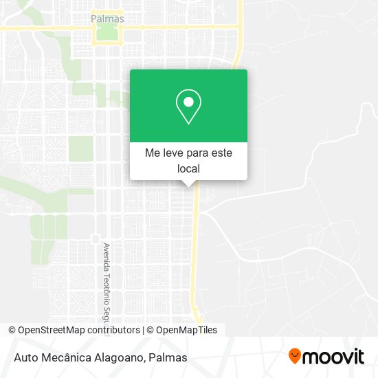 Auto Mecânica Alagoano mapa