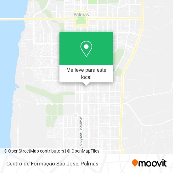 Centro de Formação São José mapa