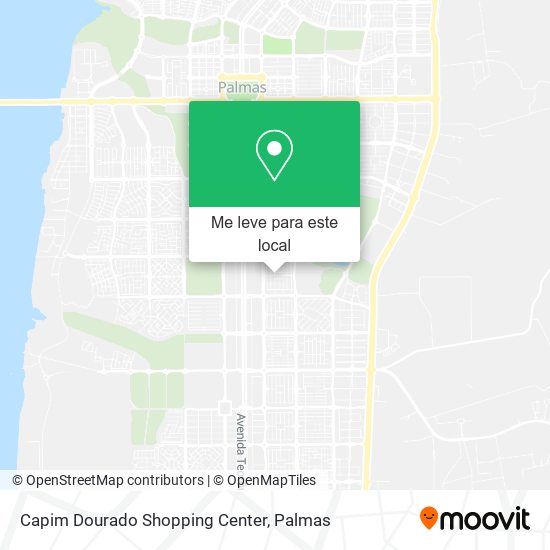 Capim Dourado Shopping Center mapa