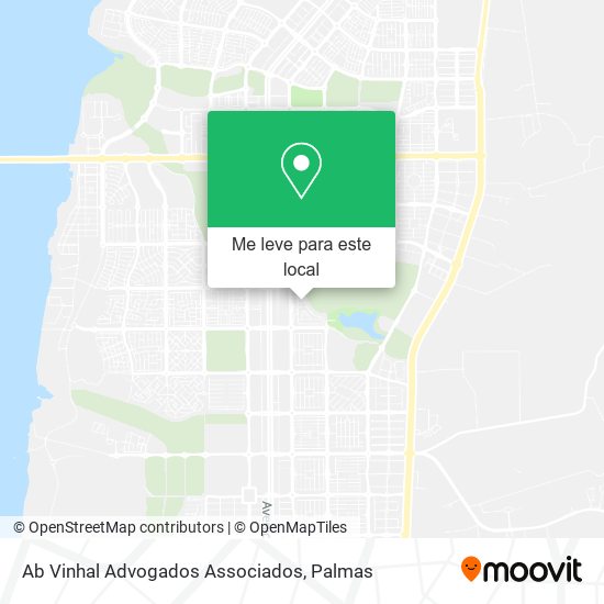 Ab Vinhal Advogados Associados mapa