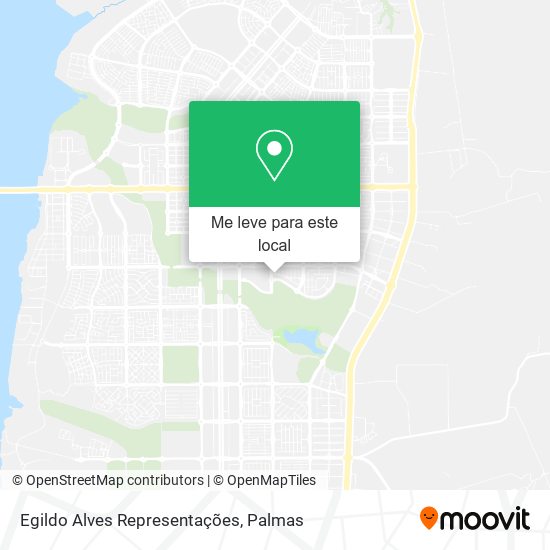 Egildo Alves Representações mapa
