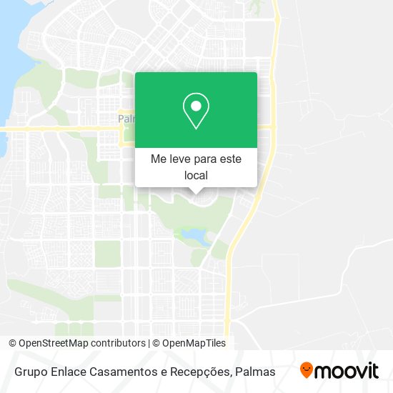Grupo Enlace Casamentos e Recepções mapa