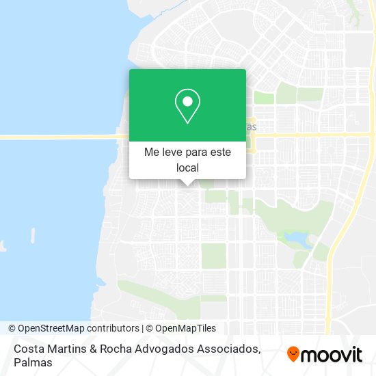 Costa Martins & Rocha Advogados Associados mapa