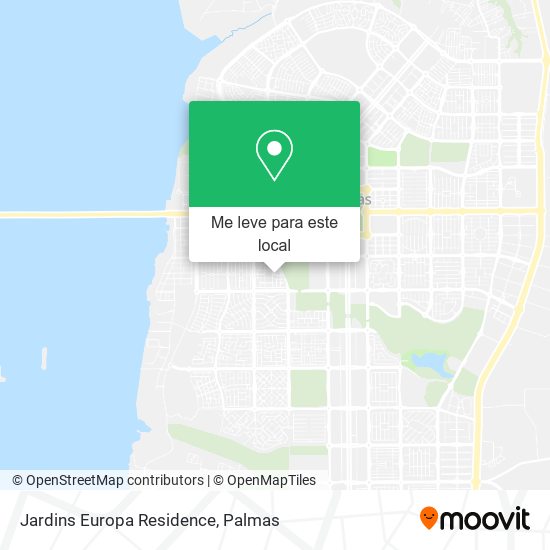 Jardins Europa Residence mapa