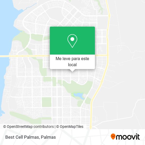 Best Cell Palmas mapa