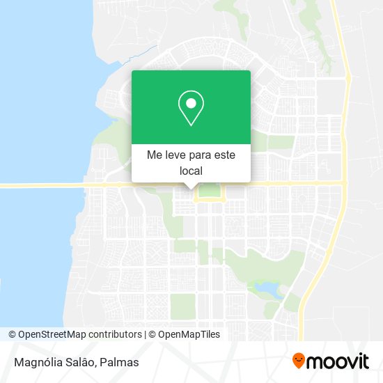 Magnólia Salâo mapa