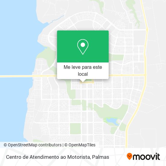 Centro de Atendimento ao Motorista mapa