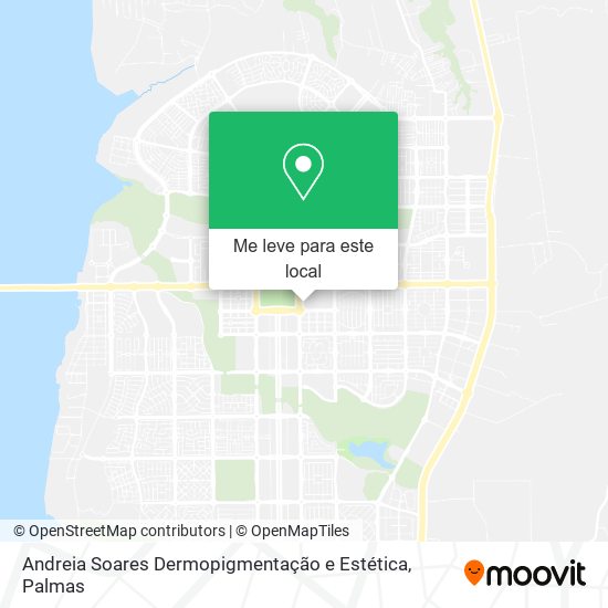 Andreia Soares Dermopigmentação e Estética mapa